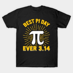 Funny math Best pi day ever 3.14 T-Shirt